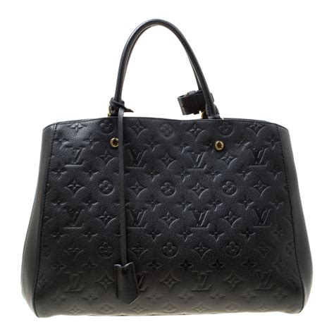black louis vuitton hand bag